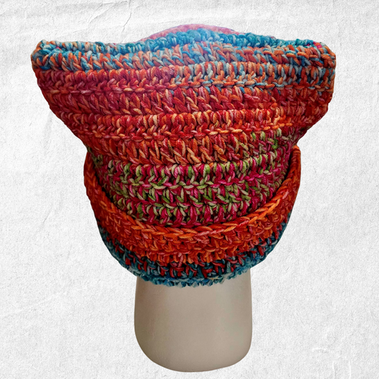 Chunky Crochet Catter-beanie - Happy Heureux