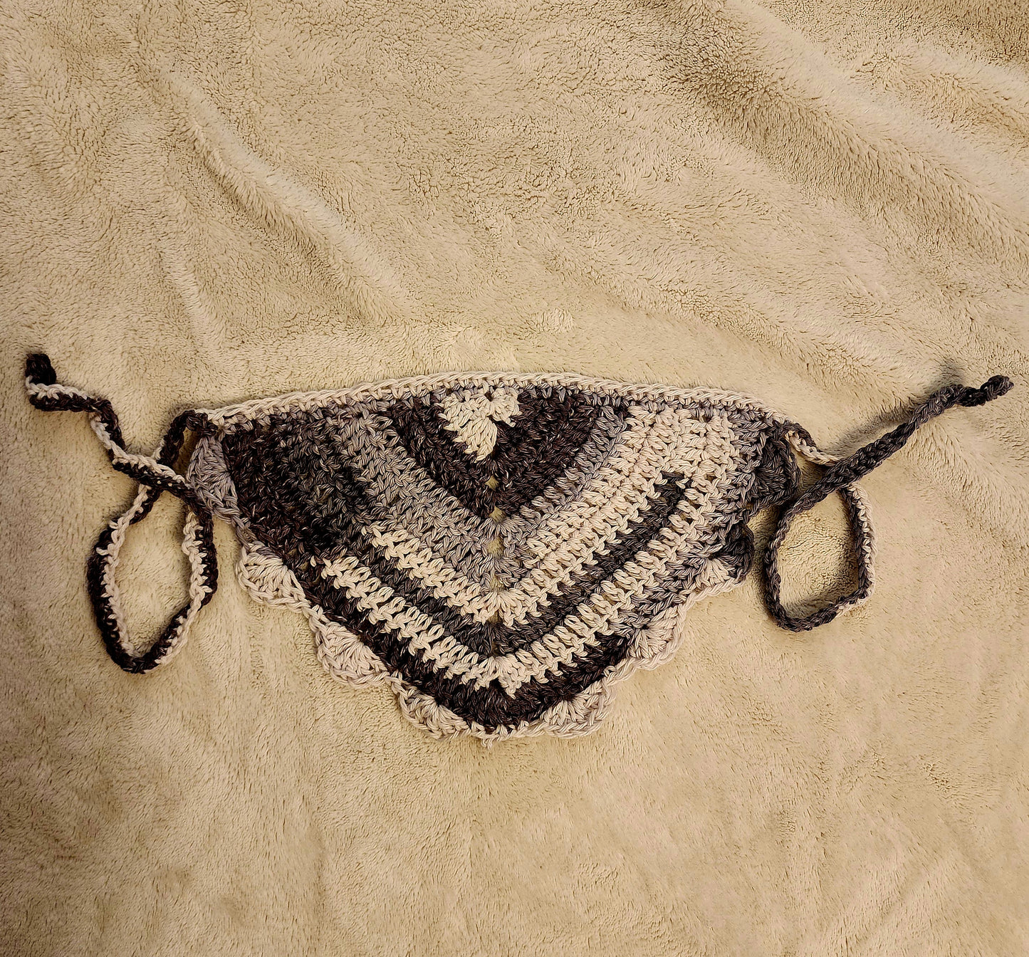 {LIMITED}Cotton Crocheted Bandanas