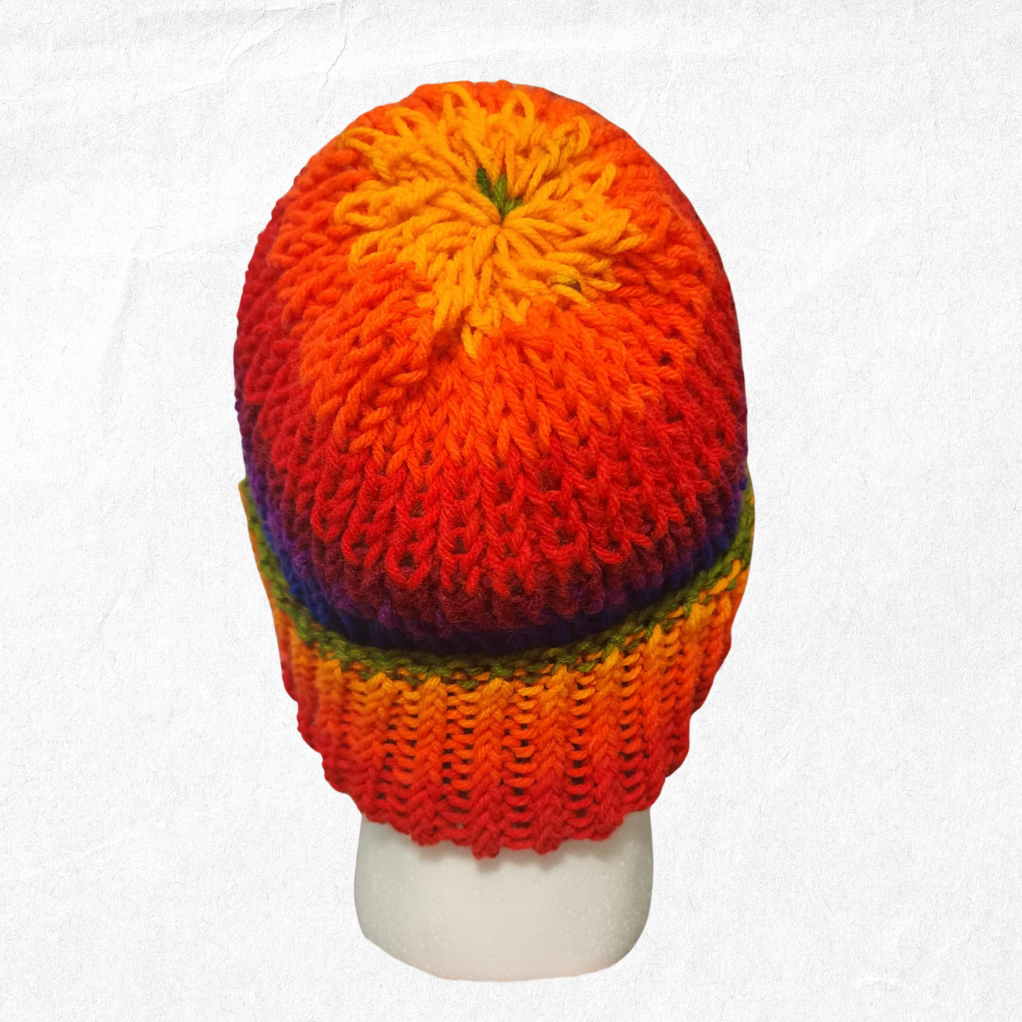Knit Beanie – Rainbow