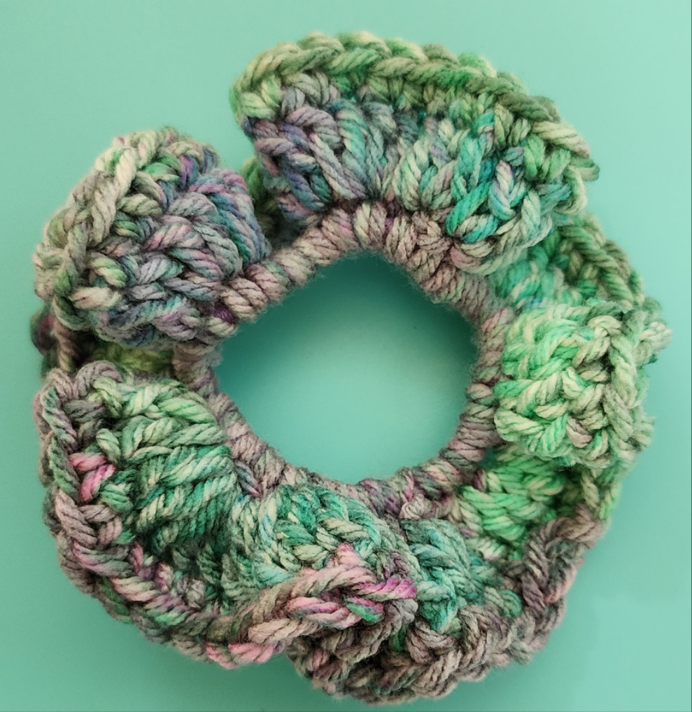 Acrylic Scrunchie