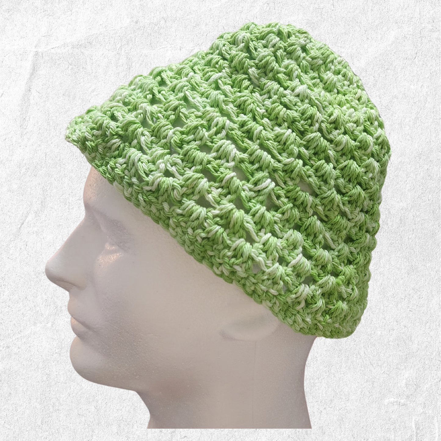 Crochet Bucket Hat - Green