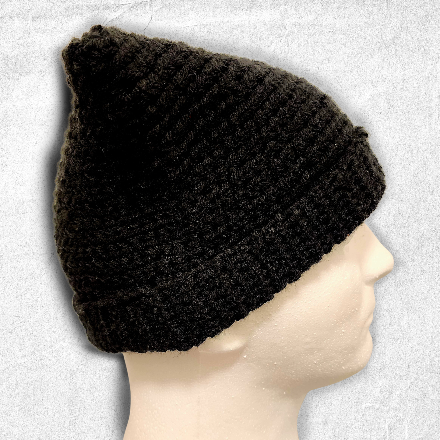 Crochet Catter-beanie - Black